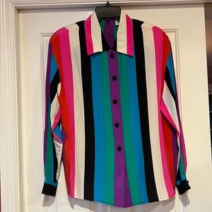 Vintage Rainbow Blouse